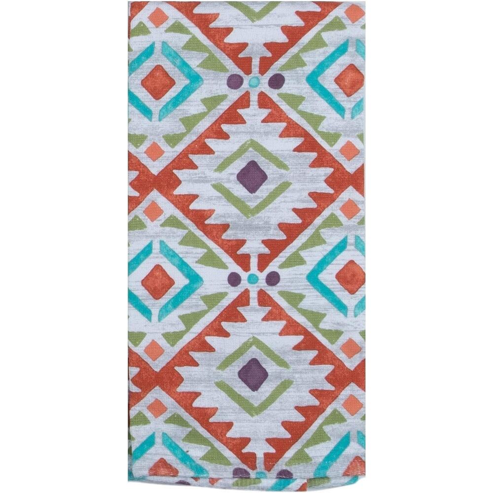Kay Dee Designs Lovely Llama Geometric Dual Purpose Terry Kitchen Towel NEW